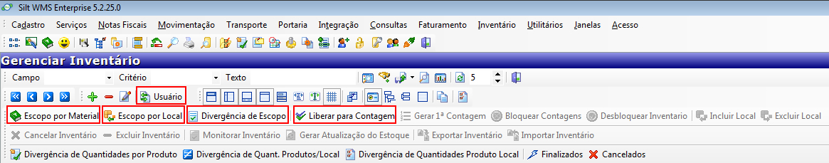 Administrar inventario